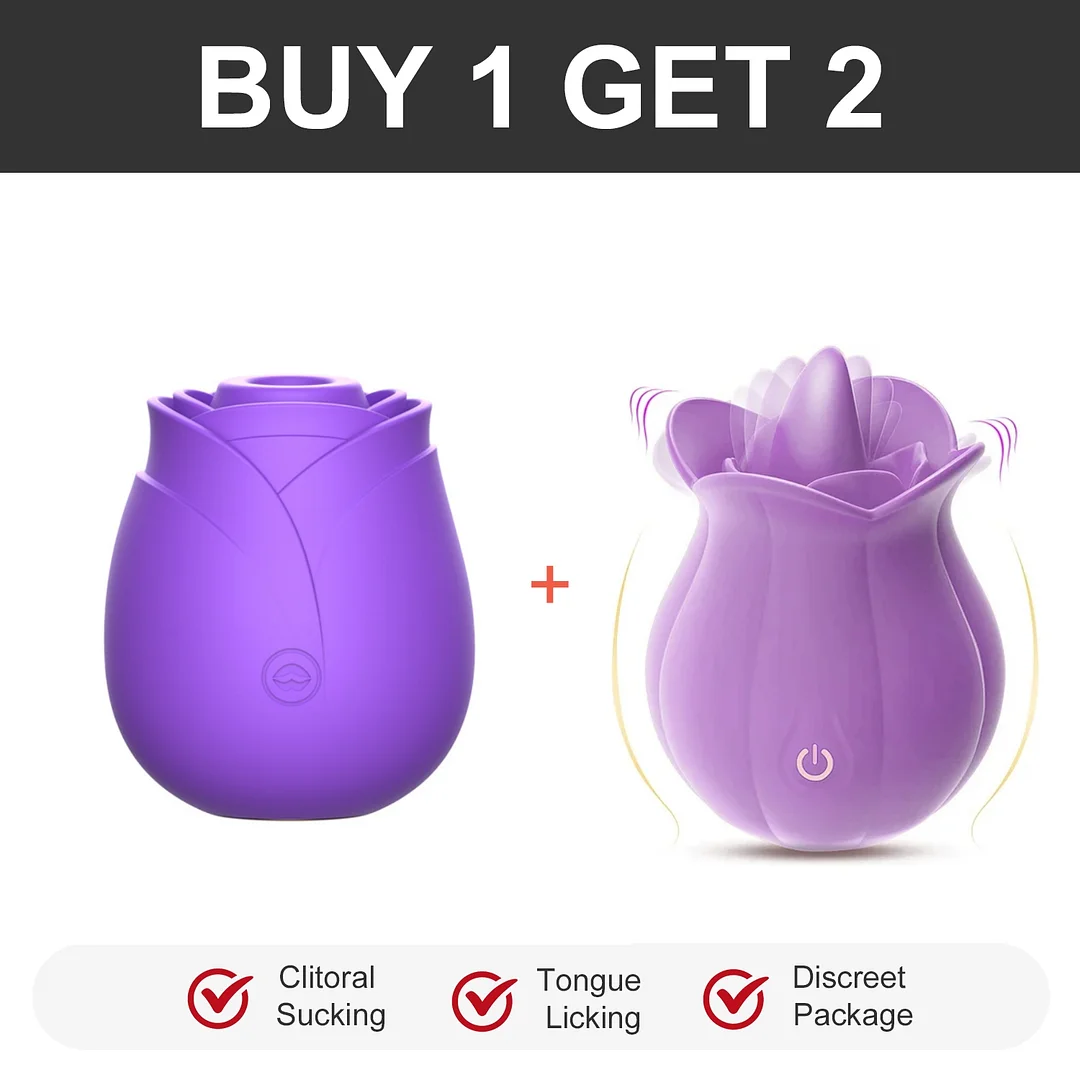 Newly Pump Sucking Rose Clitoral Stimulator Big O In 10 Seconds