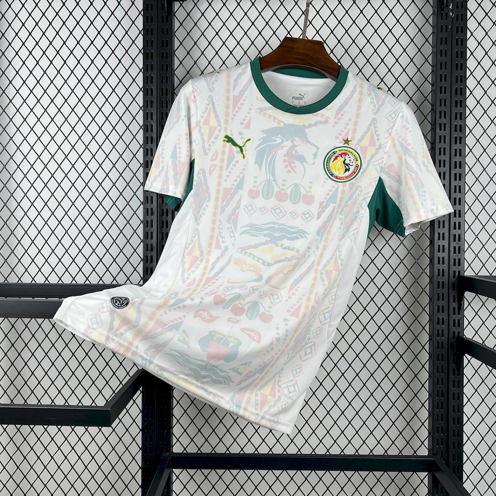 Maillot Sénégal Domicile 2020 – N°8 KOUYATÉ – Porté En Match (matchworn) – Rare