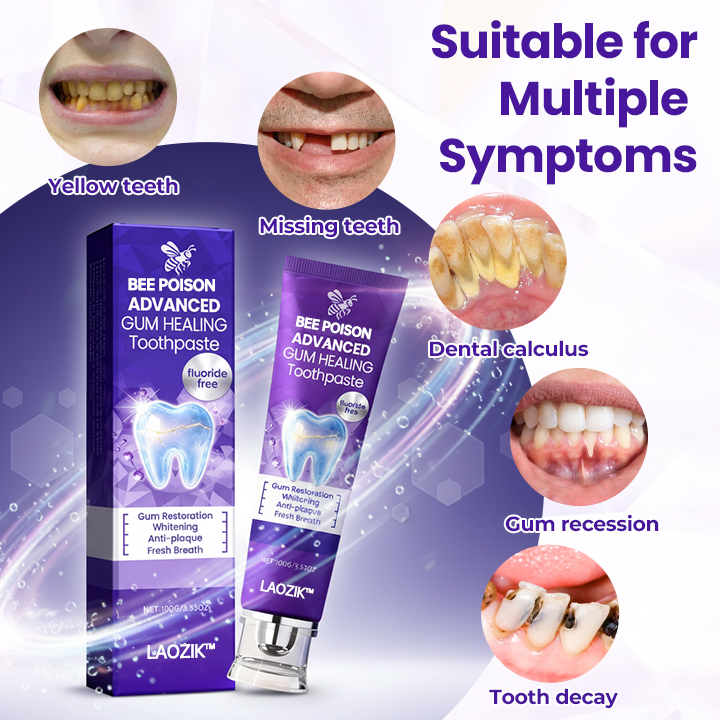 LAOZIK™ Bee Poison Advanced Gum Healing Toothpaste 27 c20e499f9736cd97a6df24e47c466611