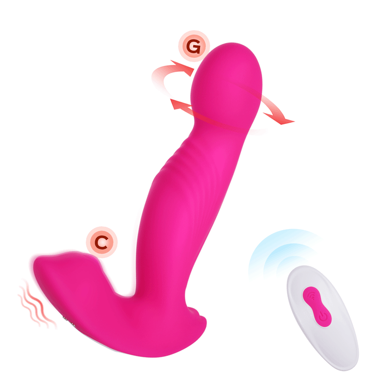 G-spot Vibrator with Rotating Head