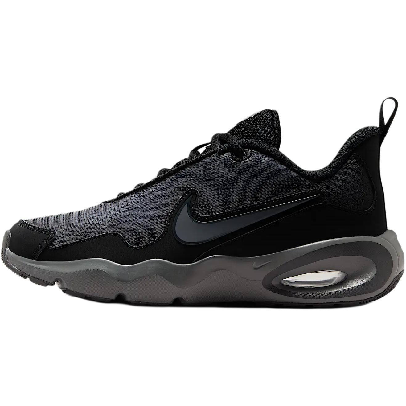 Nike Anti Slip Wear Resistant Low Top Kids Lifestyle Shoes Black/Cool Gray/Wolf Gray Teenagers