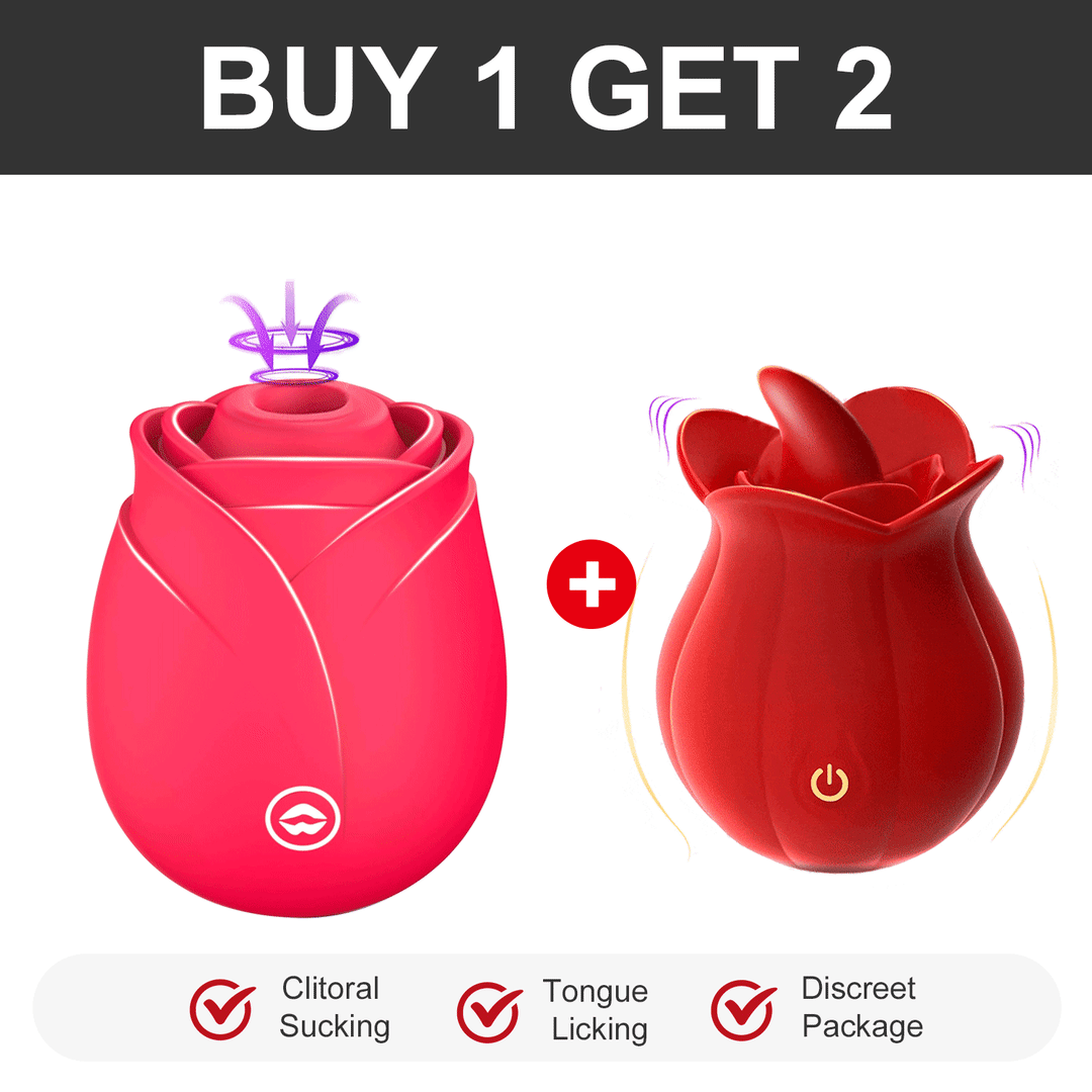 Newly Pump Sucking Rose Clitoral Stimulator Big O In 10 Seconds