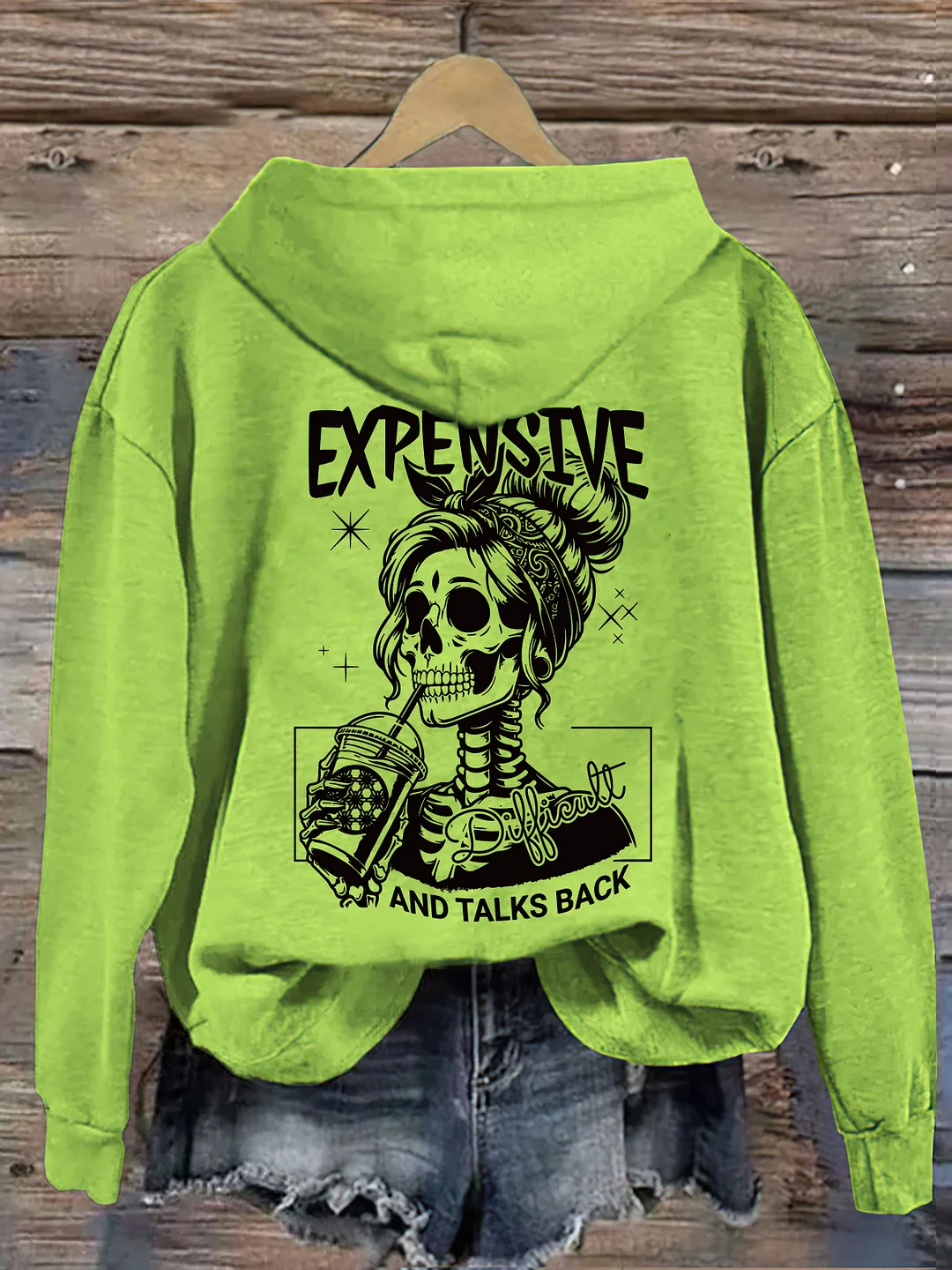 Expensive Difficult And Talks Back Hoodie