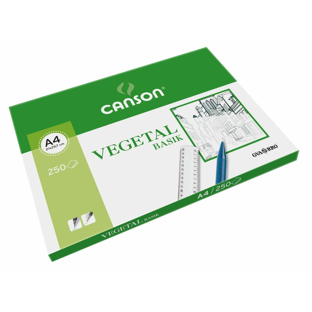 Tracing Paper Canson Basik A4 90 g/m&sup2; 210 x 297 mm