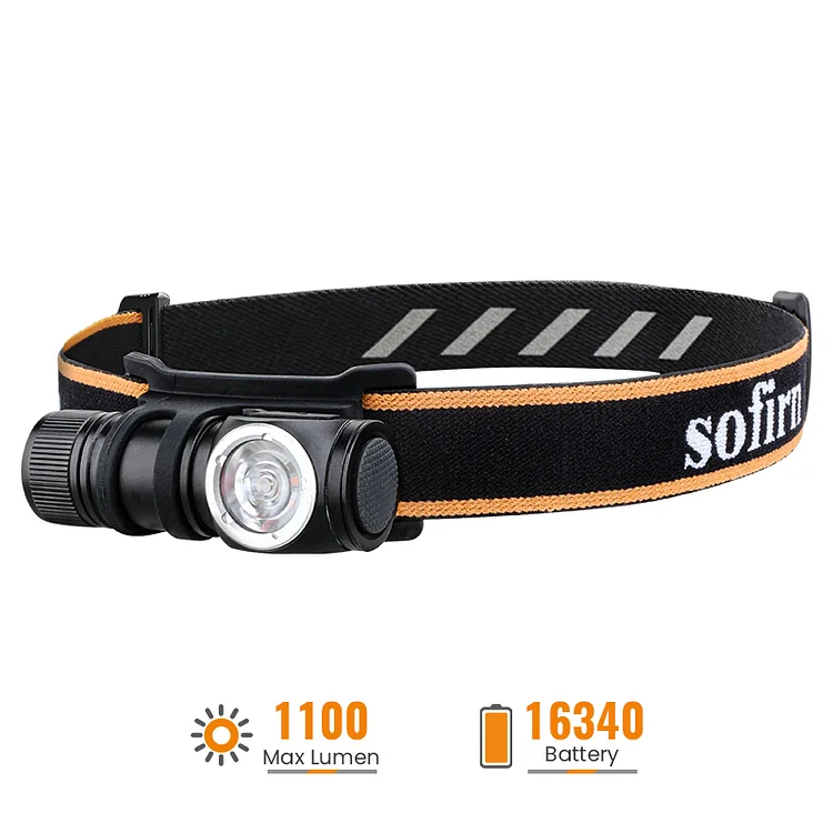 Sofirn HS10 Rechargeable Headlamp with Magnet Tail 
