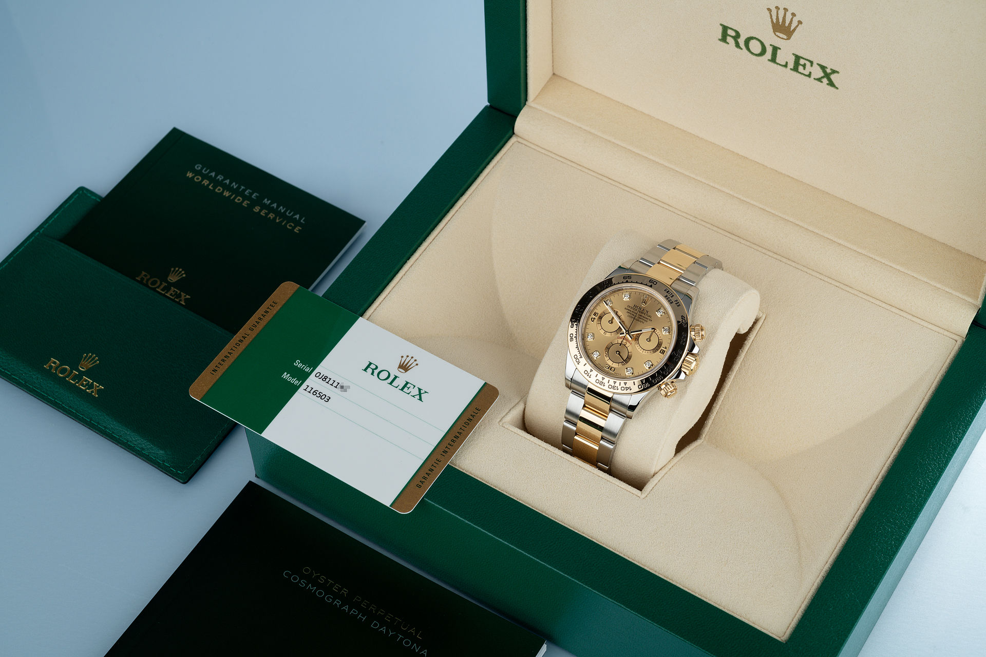 New Model "Full Set" | ref 116503 | Rolex Cosmograph Daytona