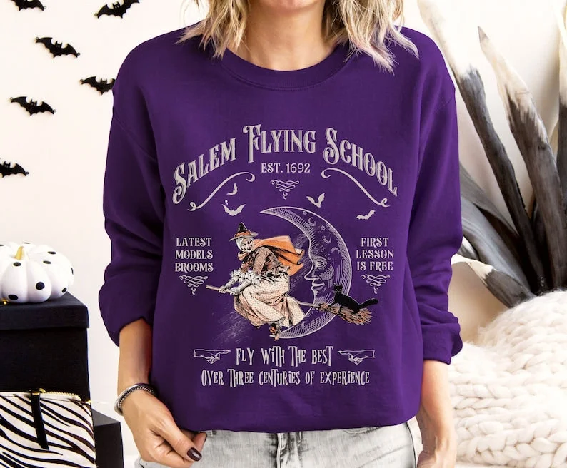Halloween Witch Sweatshirt