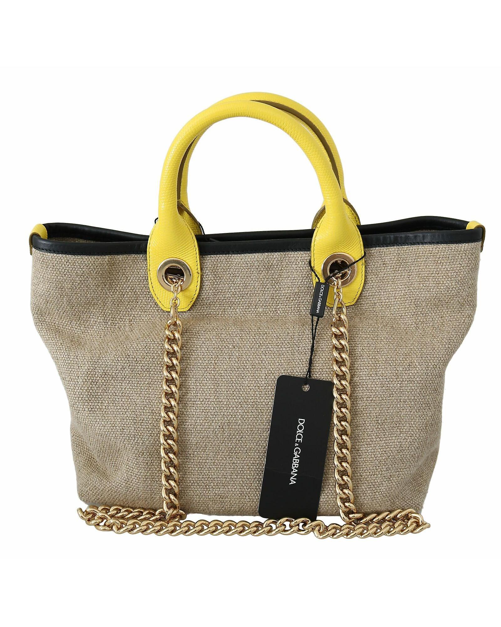 Dolce & Gabbana Chain Strap Shoulder Sling Tote Bag