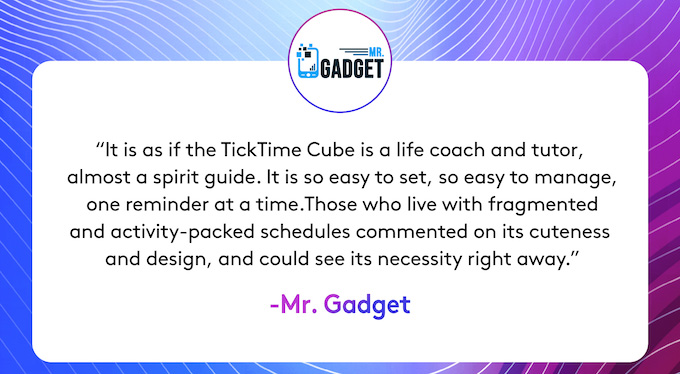 Ticktime Cube: Flip to Start Countdown & Manage Your Time, Ticktime  Pomodoro Timer