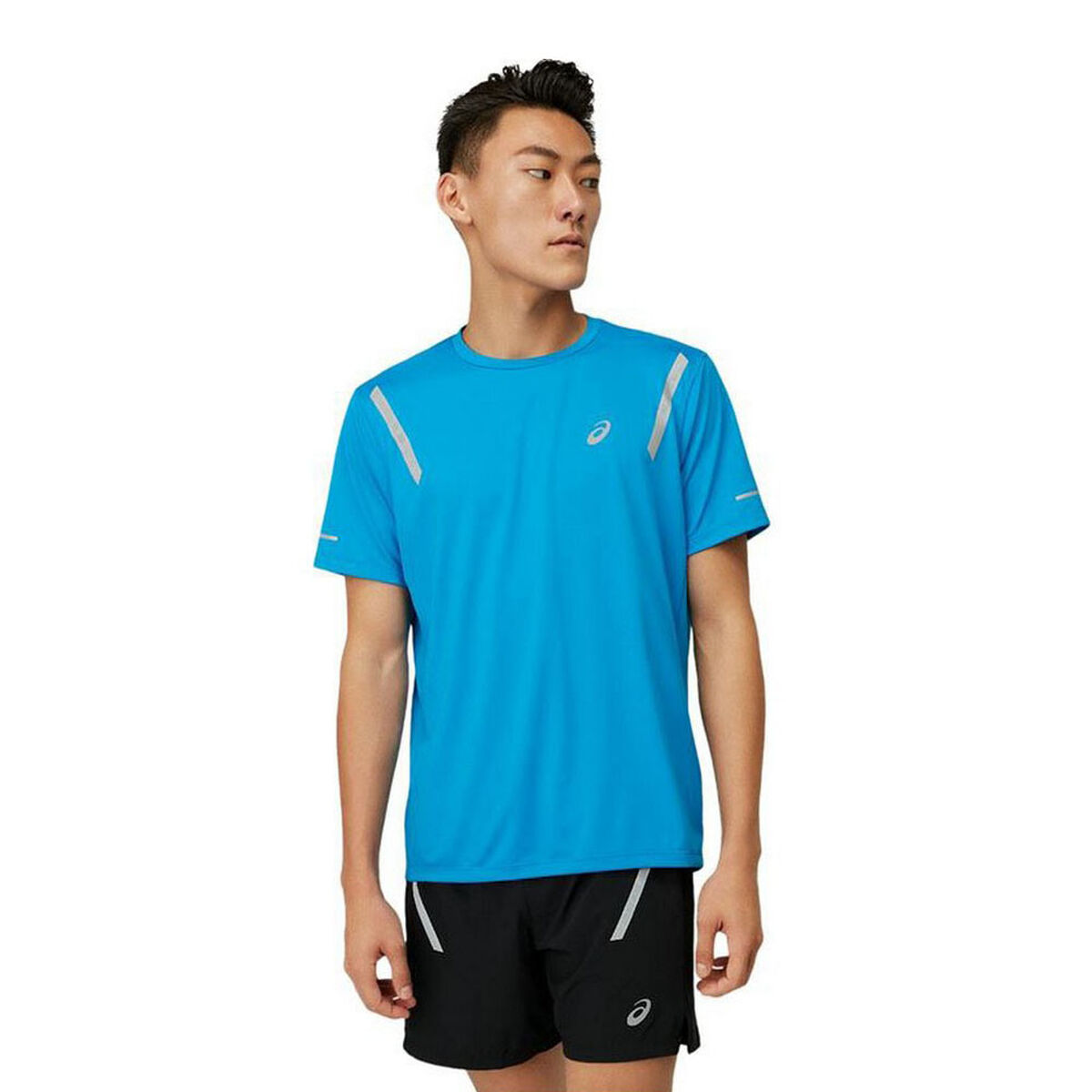Men&rsquo;s Short Sleeve T-Shirt Asics Life-Show Blue