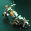 3D Mechanical Puzzles Pumpkin Knight Motorcycle Metal Model Kit Diy Halloween Son of the Dark Night Assemble Toys