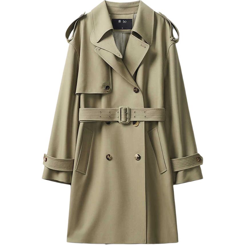 Broadcast Trench Coats Women's C10 Crimson Camel