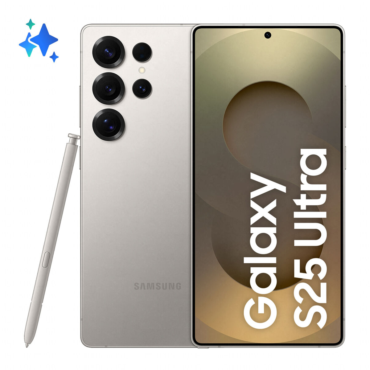 Smartphone Samsung Galaxy S25 Ultra  12 GB RAM 512 GB Grey Titanium 6,9" Qualcomm Snapdragon 8 Elite