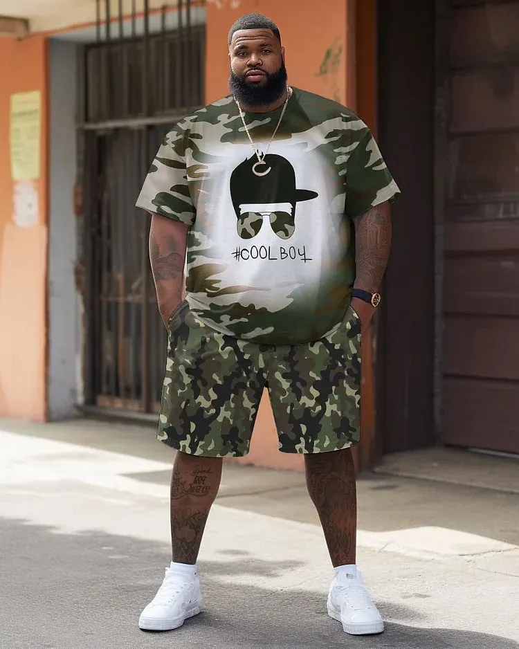 big and tall short sets