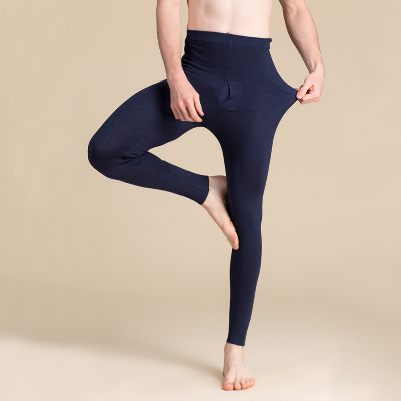 Pantalon thermique en soie et cachemire Stretch- SOIE PLUS