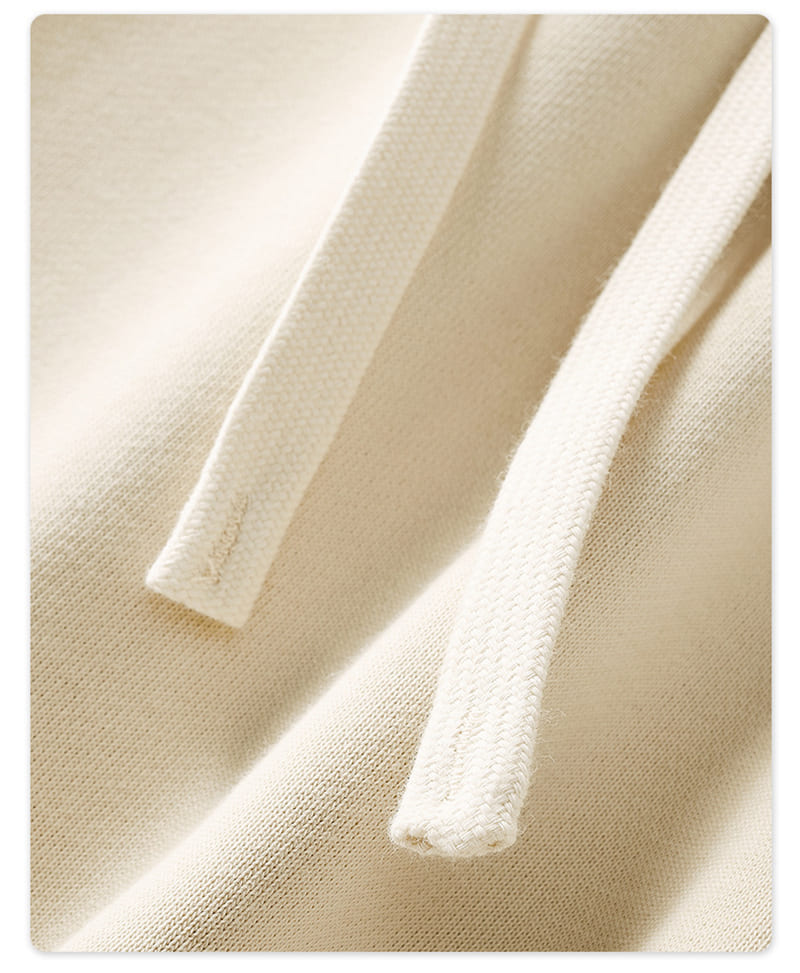 PASUXI Men's Casual Shorts - Beige Comfortable Lounge Bottoms with Drawstring Closure