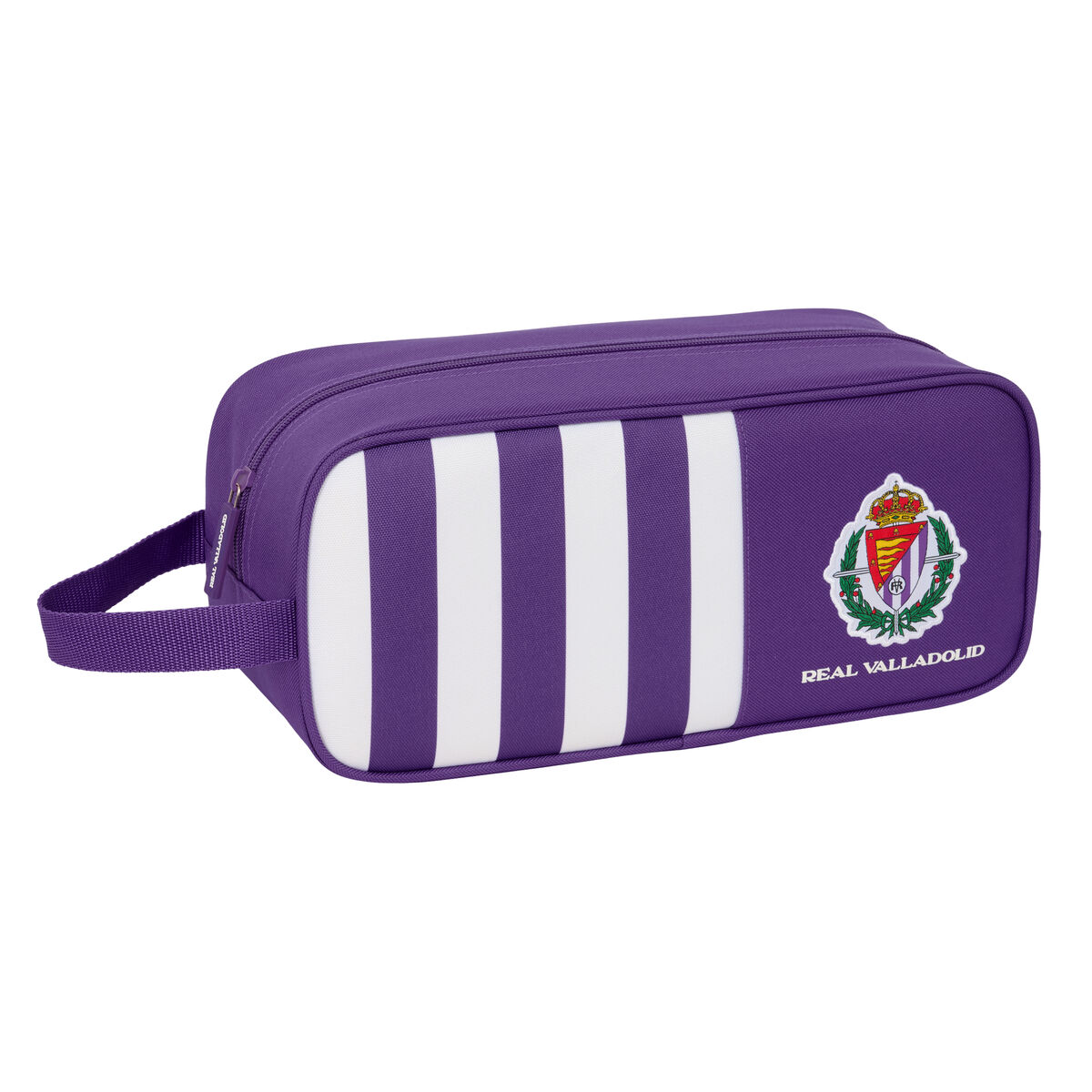 Travel Slipper Holder Real Valladolid C.F. White Purple 34 x 15 x 14 cm