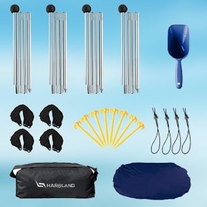 beach canopy tent sun shade-Package