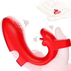 10 Vibration Finger Vibrator Clitoral G-spot Stimulation Woman Sex Toy