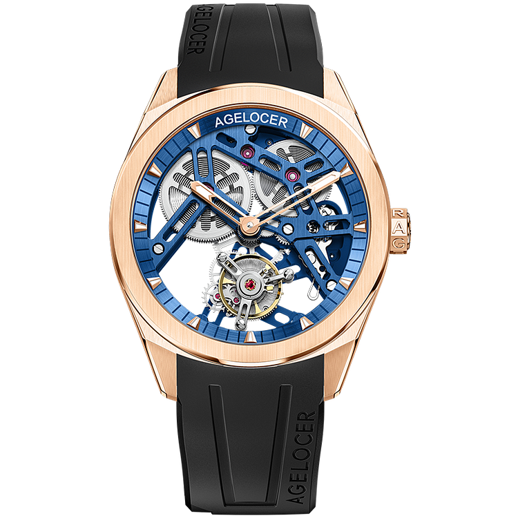 The BEST FINISHED Tourbillon watch for the price!! Agelocer Flying  Tourbillon 