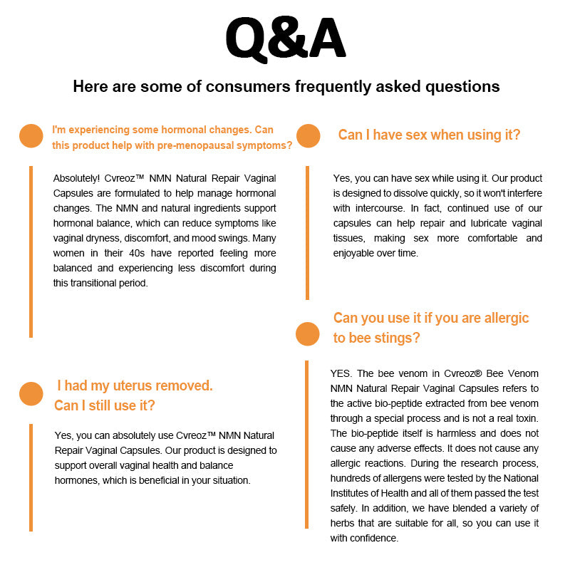 Docenin™ Bee Venom NMN Natural Repair Vaginal Capsules