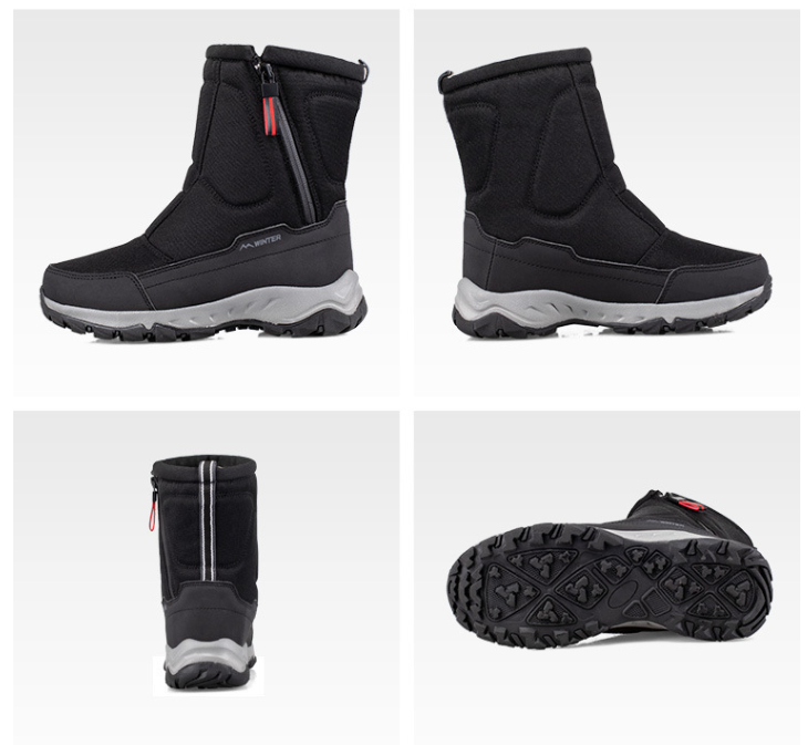 70% Off Ends Soon! Men’s Warm Waterproof Winter Boots Extreme Cold Weather Protection, Durable Non-Slip Sole, All-Day Comfort Insulated Snow Boots