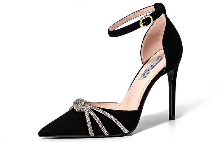 Lily Wei High Heels Women's Black