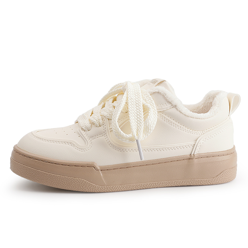 Skateboard Shoes Women's Low-Top Khaki