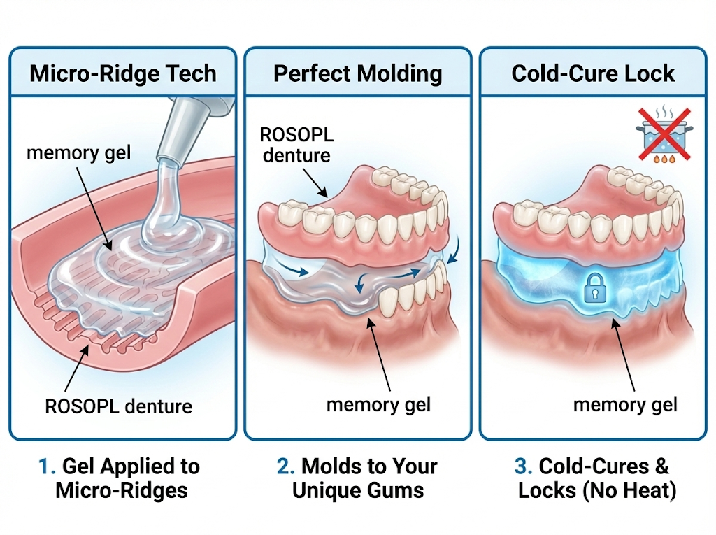 🌎Ends Today: 70% OFF! ROSOPL Custom-Fit Full Functional DenturesMake you more confident