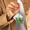 1Pc DIY Diamond Painting Lettter Keychain