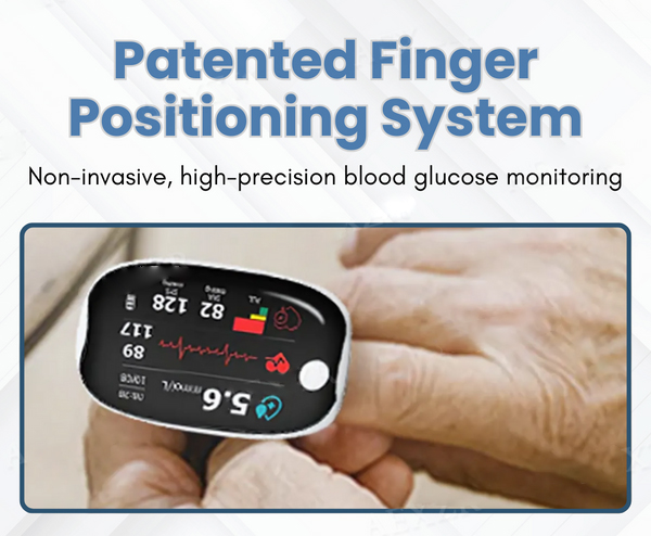 BQYOOM™ Advanced Laser Glucose Monitor – No Pricks, 99.9% Accuracy!