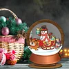 Diamond Painting Wooden Christmas Table TopOrnament Kits Xmas Home Decor