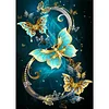 Diamond Painting-DIY Full Round Drill Butterfly