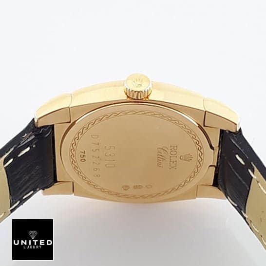 Rolex Geneve Cellini 5310 Caliber Gold Case Replica