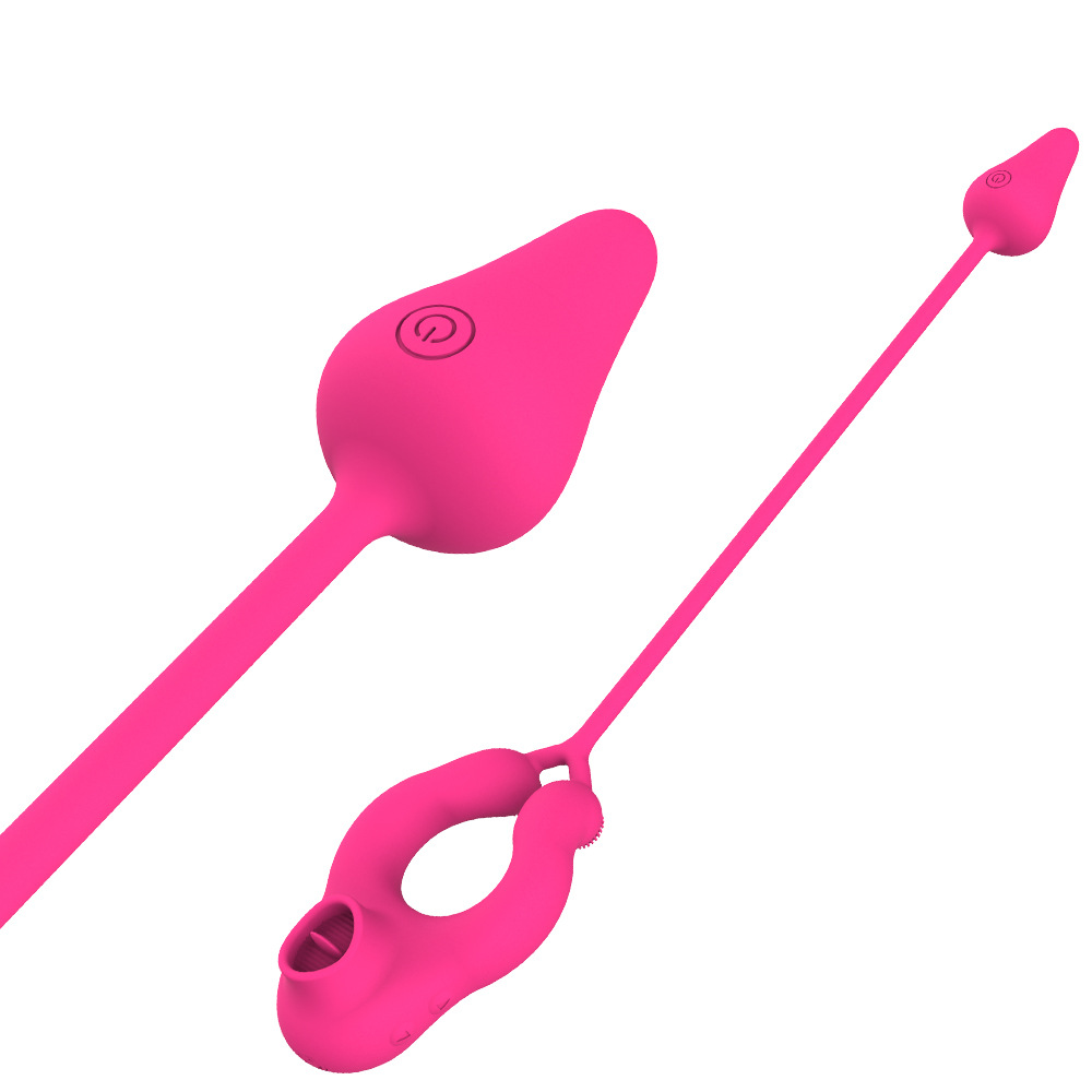 Clit Stimulator Cock Sleeve Ring Vibrator