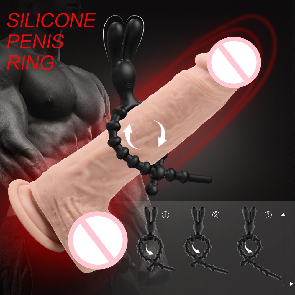 Rabbit Adjustable Cock Ring for Delayed Ejaculation