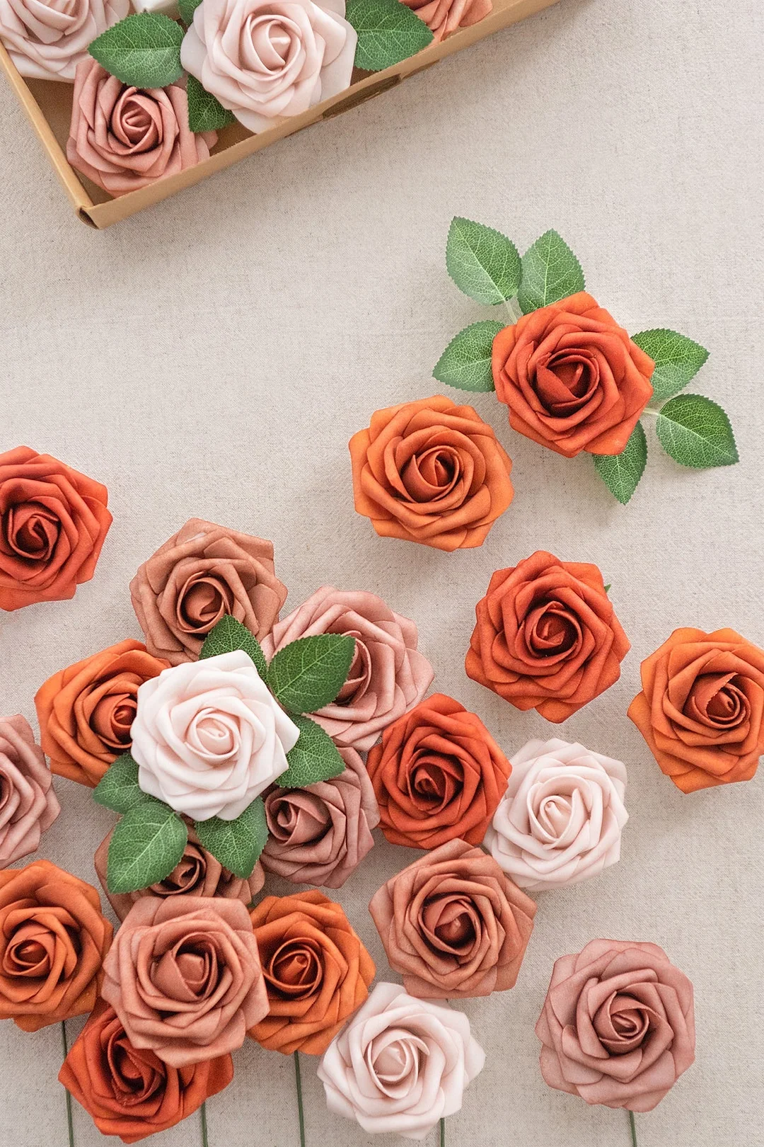 3" Foam Rose with Stem - 56 Colors