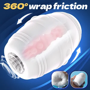 Manual Male Masturbation Cup With Textured Stimulation
