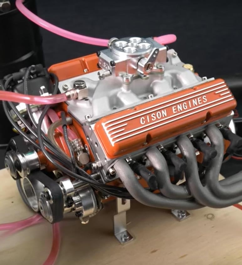 🔥Last 4 hours Sale: Save 89%-Gasoline OHV V8 Small-block Engine Model Kits