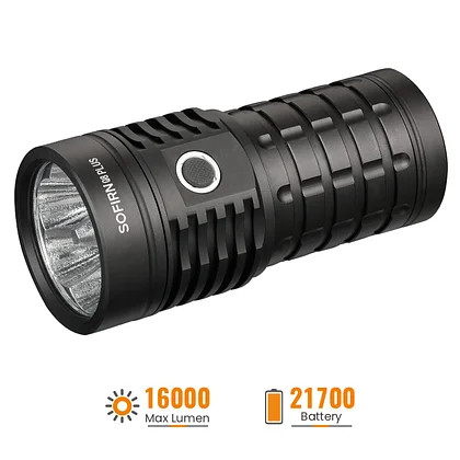 Sofirn SP33S USB C Rechargeable 5000lm Powerful LED Flashlight