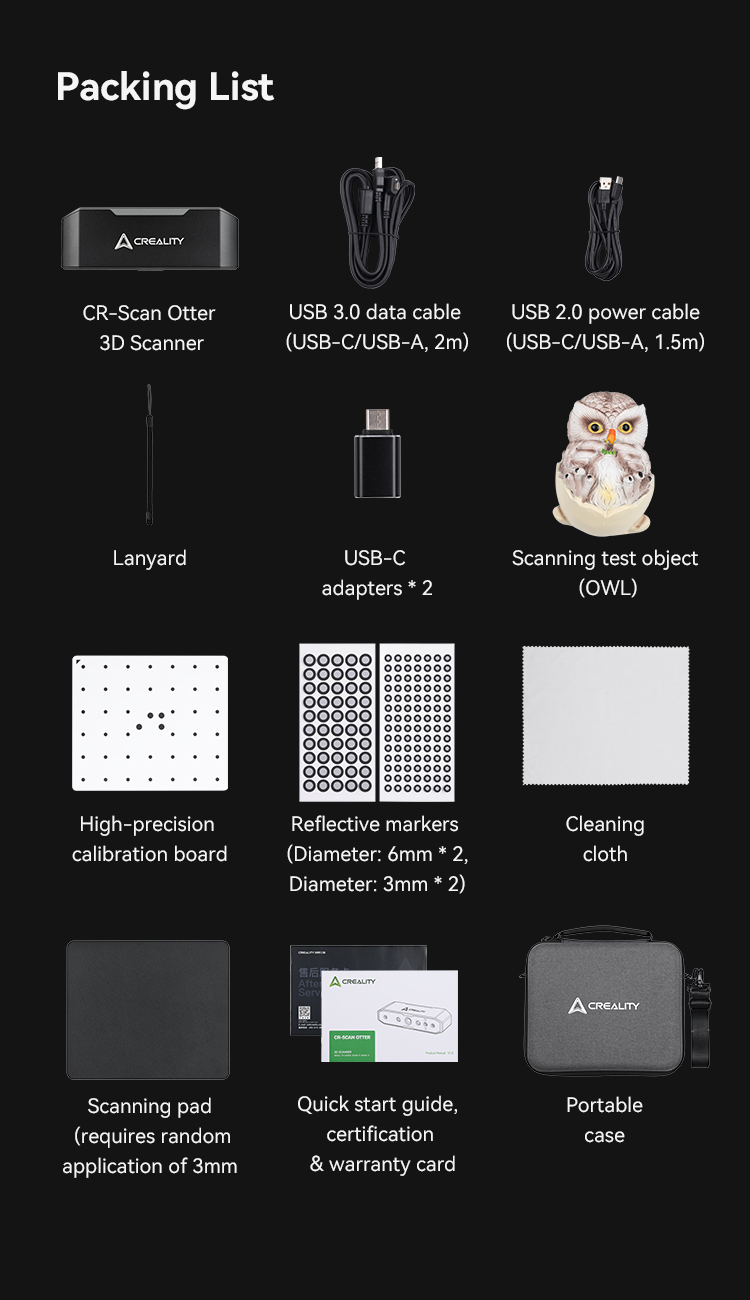 CR-Scan Otter 3d scanner