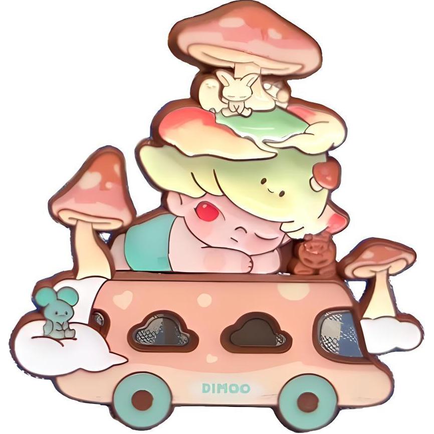 POP MART Dimoo Flash Bus Limited Edition Trend Based Products