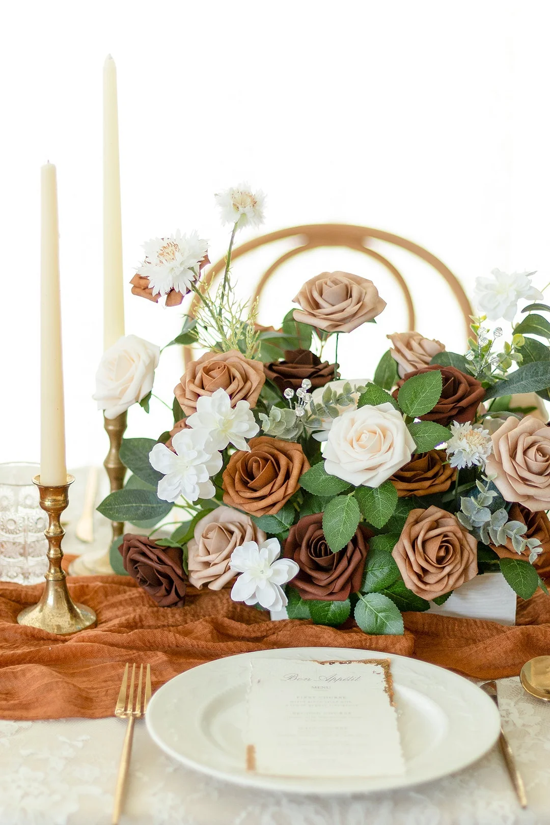 3" Foam Rose with Stem - 56 Colors