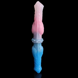 Double Ended Wolf Dog Dildo Gay And Lesbian Sex Toy For Masturbating Orgasm