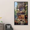 Diamond Painting-DIY Full Square Drill French Street Scene(45*75CM)