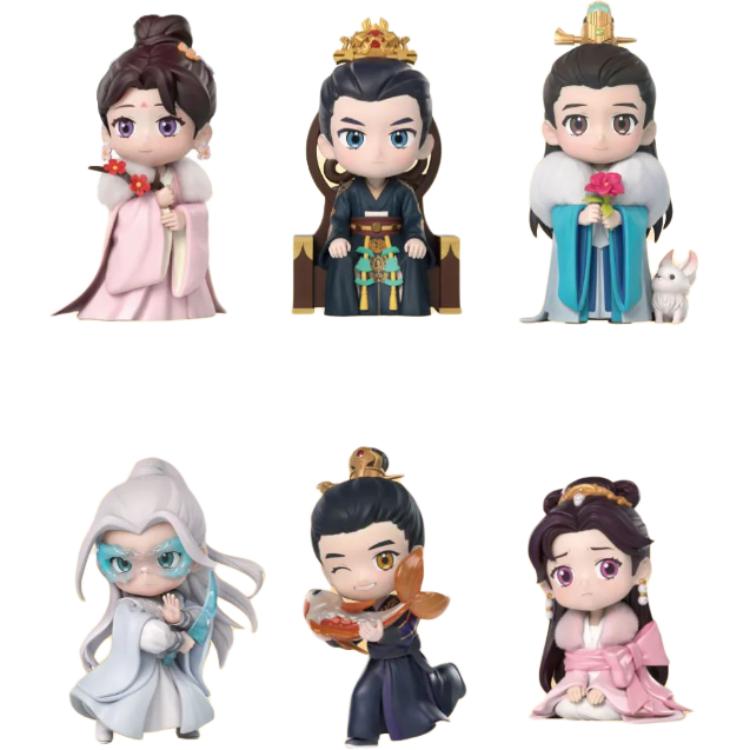 POP MART 'Long Xiang Si' Collection Figure Mystery Boxes Single Mystery Box/Full Box 6 Pcs