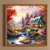 Diamond Painting-DIY Full Round Drill Forest(40*40 CM)