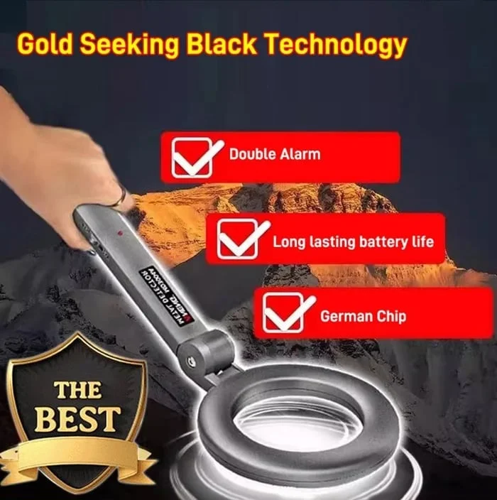 Portable high sensitivity metal detectors