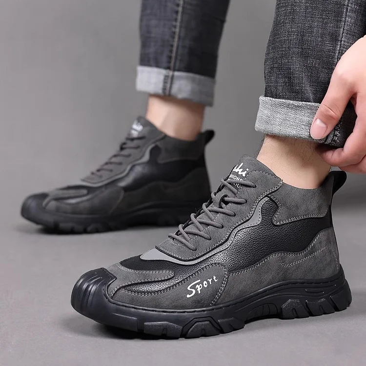 Winter Thickened Men's Casual Cotton Shoes