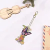 1Pc DIY Diamond Painting Lettter Keychain